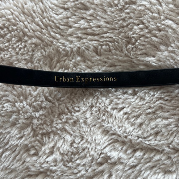Urban Expressions Black Leather Band - Picture 5 of 5